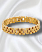 Stainless Steel Charming Hand Chain Bracelet | Beautiful Charming Hand Chain Bracelet For Boys and Men - Black