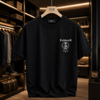 Men White Graphic T-Shirt Summer Streetwear