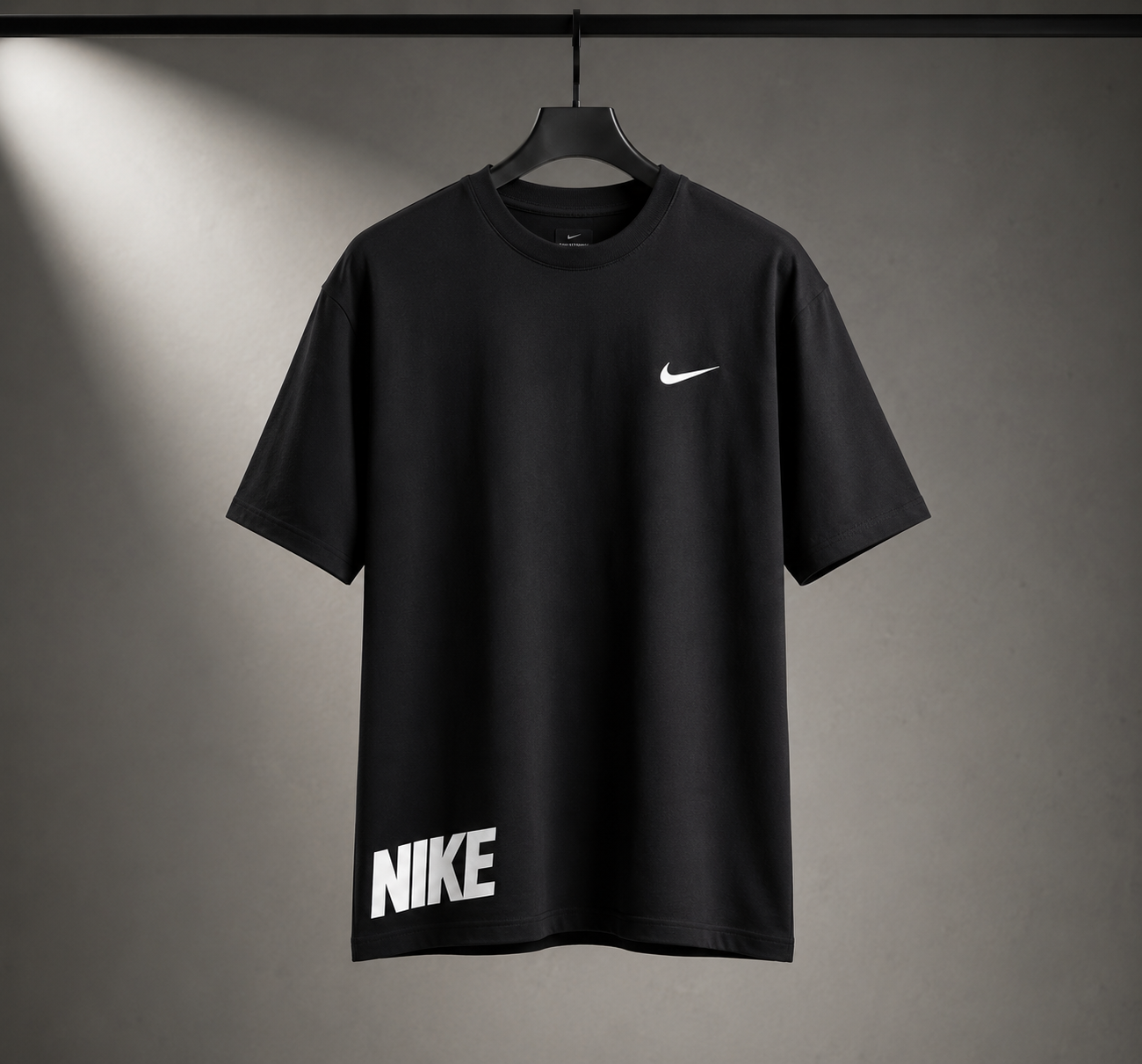 Premium Men's Black T-Shirt & Shorts Summer Co-Ord Set