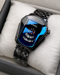 Men's Luxury Gold Digital Wrist Watch
